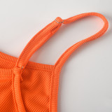 Tight Sling Solid Color Backless Jumpsuit MZ-2831