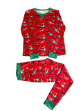 Christmas Printed Parent-Child Long Sleeve Pajama Set GSGS-0527#