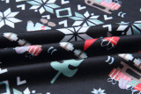 Christmas Print Parent-Child Family Two Piece Set GSGS-0580