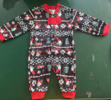Christmas Print Parent-Child Family Two Piece Set GSGS-0580