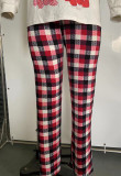 Christmas Moose Printed Parent-Child Home Pajama Set GSGS-0526
