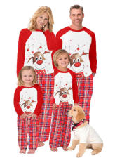 Christmas Printed Long Sleeve Parent-Child Pajama Set GSGS-0540