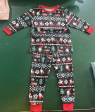 Christmas Print Parent-Child Family Two Piece Set GSGS-0580