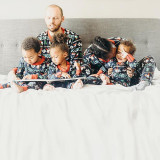 Christmas Print Parent-Child Family Two Piece Set GSGS-0580