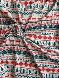 Christmas Printed Parent-Child Home Pajama Set GSGS-0531