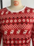 Christmas Print Family Parent-Child Pajama Set GSGS-0589