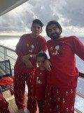 Christmas Cartoon Print Family Matching Pajama Set GSGS-0598#
