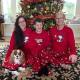 Christmas Cartoon Print Family Matching Pajama Set GSGS-0598#