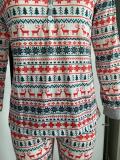 Christmas Printed Parent-Child Home Pajama Set GSGS-0531