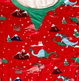 Christmas Printed Parent-Child Long Sleeve Pajama Set GSGS-0527#