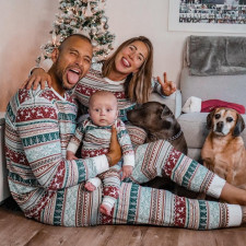 Christmas Parent-Child Homewear Family Pajamas Set  GSGS-0578