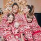 Christmas Printed Parent-Child Home Two Piece Set GSGS-0538