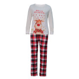 Christmas Elk Print Family Matching Sets Pajamas Suits YLDF-924