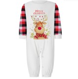 Christmas Elk Print Family Matching Sets Pajamas Suits YLDF-924
