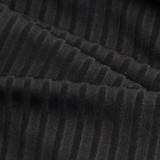 Plus Size Solid Color Slim Maxi Dress BMF-588