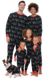 Christmas Stocking Printed Parent-Child Homewear Pajama Set YLDF-2278