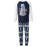 Christmas Print Long Sleeve Family Matching Pajama Set YLDF-939