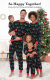 Christmas Stocking Printed Parent-Child Homewear Pajama Set YLDF-2278