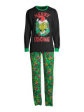 Christmas Parent-Child Cartoon Printed Pajama Set YLDF-210820