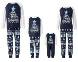 Christmas Print Long Sleeve Family Matching Pajama Set YLDF-939