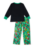 Christmas Parent-Child Cartoon Printed Pajama Set YLDF-210820