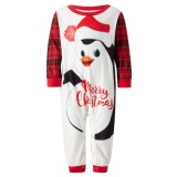 Christmas Penguins Print Family Matching Set Parent-Child Suit YLDF-454