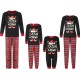 Christmas Cotton Parent-Child Clothing Homewear Pajamas Suit YLDF-495