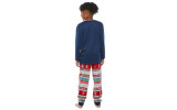 Christmas Parent-Child Letter Print Pajamas Suit YLDF-2286
