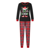 Christmas Cotton Parent-Child Clothing Homewear Pajamas Suit YLDF-495