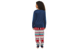 Christmas Parent-Child Letter Print Pajamas Suit YLDF-2286