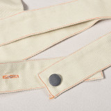 Half Sleeeve Lapel Neck Short Coat GNZD-9536TD
