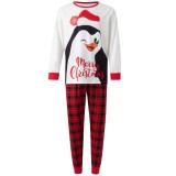 Christmas Penguins Print Family Matching Set Parent-Child Suit YLDF-454