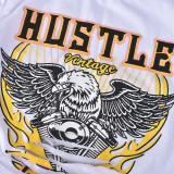 Letter Print Long Sleeve Tight T Shirt GNZD-9670TD