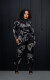 Fashion Printed Shirt Long Pants Two Piece Set OMY-11031