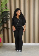 Padded Thickened Sports Loose Sweatshirt 2 Piece Set AIL-258