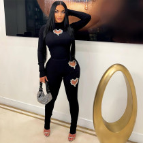 Love Hot Diamond Sexy Slim Two Piece Suit GNZD-31491SY