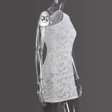 Single Shoulder Backless Mini Dress GNZD-9656DD