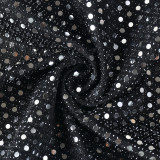 Fashion Sequin Sleeveless Backless Mini Dress GNZD-9719DD