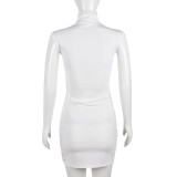 Sexy Hollow Out Pin Mini Dress GNZD-8831DD