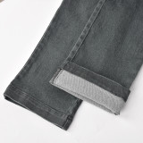 Sexy Sling Zipper Denim Jumpsuit GNZD-6464JL