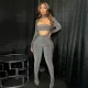 Long Sleeve Hollow Out Jumpsuit GNZD-9624JD