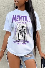 Fashion Print T Shirt GXJL-41010