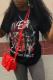 Fashion Print Short Sleeve T Shirt GXJL-00024
