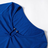 Solid Color Long Sleeve T Shirt GSZM-R23TP017