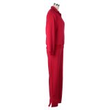 Padded Thickened Sports Loose Sweatshirt 2 Piece Set AIL-258