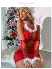 Christmas Party Bikini One Piece Dress Erotic Set GYDE-SD001