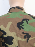 Camouflage Printed Casual Jacket Coat SH-390917