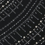 Hot Drill Feather Splicing Peal Mini Dress NY-2922