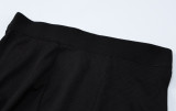 Casual Slim Long Sleeve Pants Yoga 2 Piece Set BLG-S2B11073K