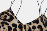 Print V Neck Slim Sling Maxi Dress BLG-D9C1632A
